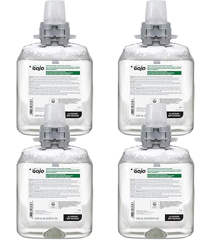 Amazon.com : GOJO 8712-04 Antibacterial Foam Handwash, Plum, 700